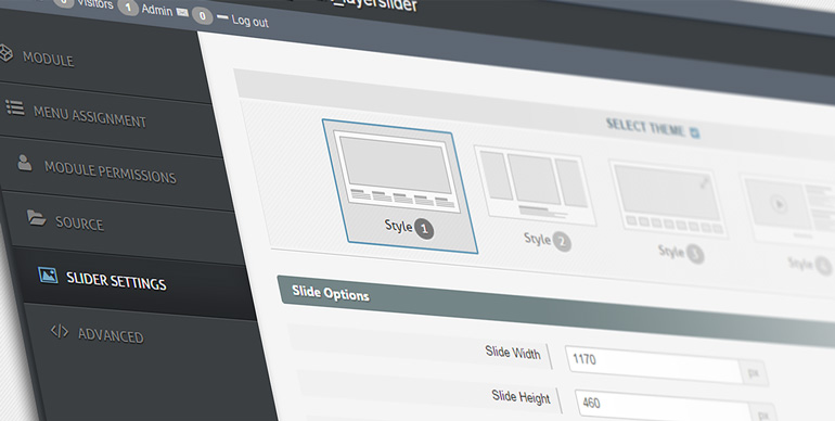 AP Smart LayerSLider 3D theme