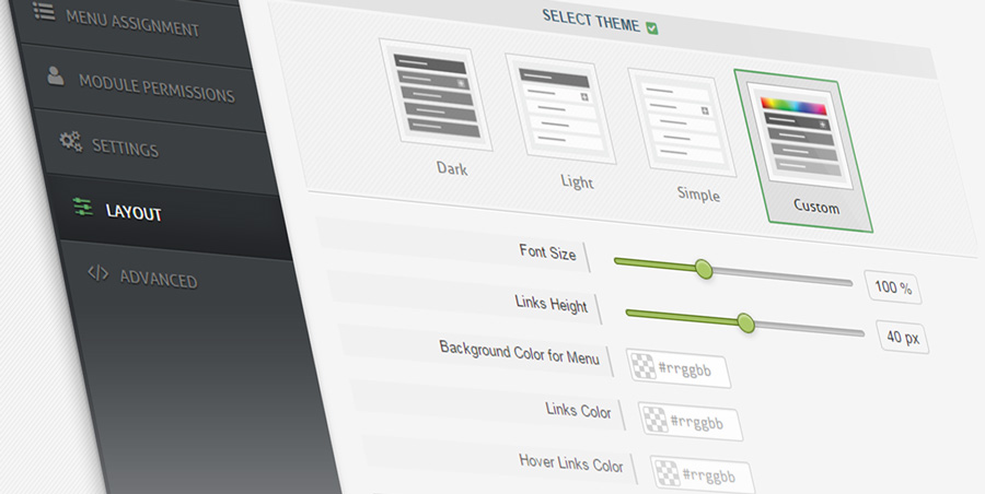 AP Accordion Menu