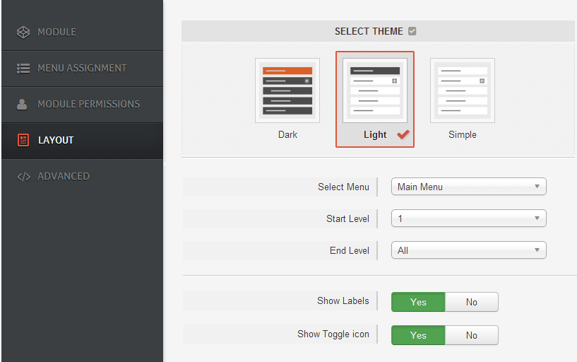 AP Bootstrap Accordion Menu